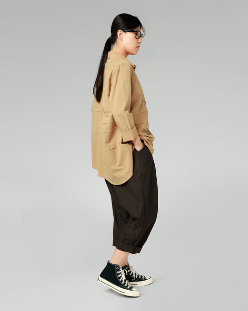 SHIRT WITH PLEATS