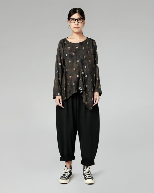 HERBSTBLUSE MIT GEPUNKTETEN PUNKTEN