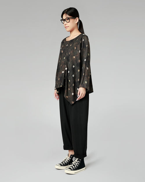 HERBSTBLUSE MIT GEPUNKTETEN PUNKTEN