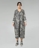 ROBE À MOTIF DE TAPISSERIE IMPRIMÉE