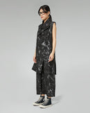 GILET STAMPA MARMORIZZATA