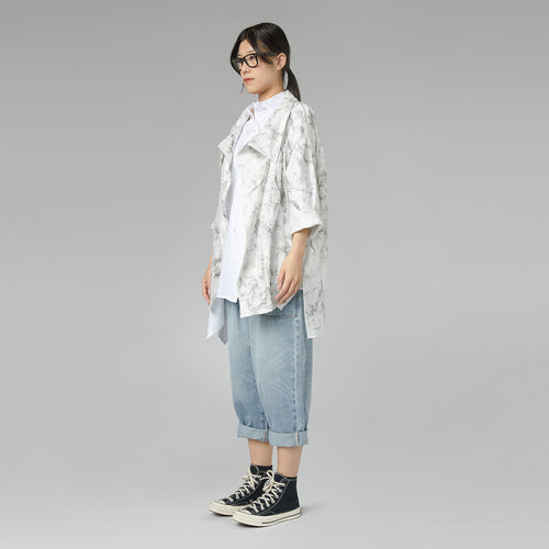 HEMD MIT MARMORDRUCK