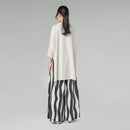 T-SHIRT WITH COLLAR BEIGE