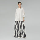 T-SHIRT WITH COLLAR BEIGE