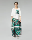ROBE AVEC MOTIF TROPICAL