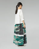 ROBE AVEC MOTIF TROPICAL
