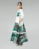 ROBE AVEC MOTIF TROPICAL