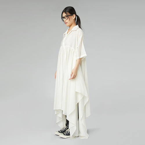SEMI-SHEER CHEMISIER/DRESS