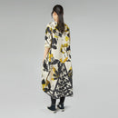 FLOREAL PRINT DRESS BLUE