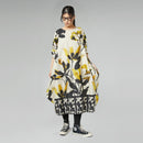 FLOREAL PRINT DRESS BLUE