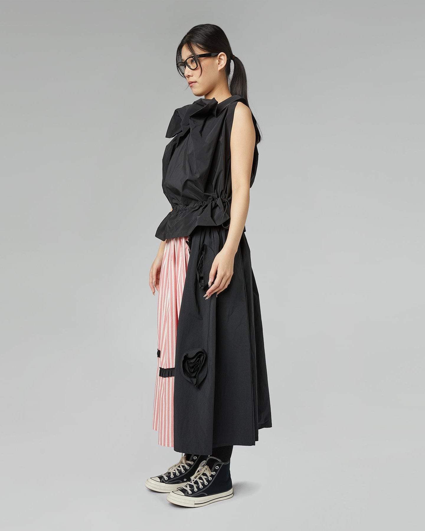 TOP WITH PLEATS