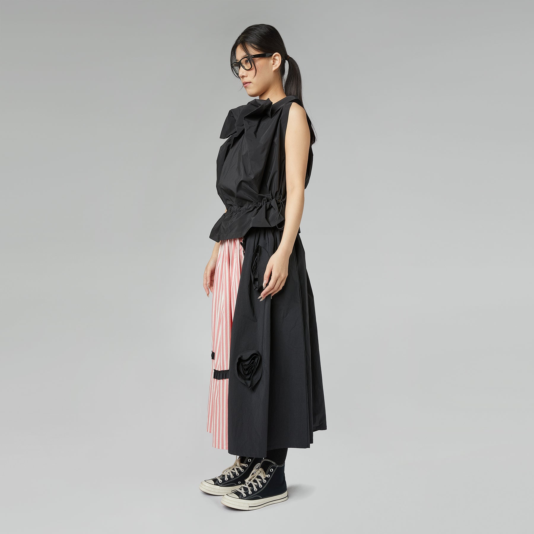 TOP WITH PLEATS