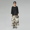 BLUSE MIT TAFTDETAIL