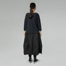 RAW CUT T-SHIRT WITH V NECKLINE