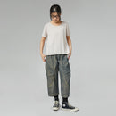 BASIC SHORT-SLEEVED T-SHIRT BEIGE