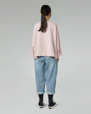 SWEAT-SHIRT BASIQUE LÉGER BLANC