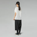 PANTALON ENTREJAMBE BAS NOIR