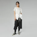 PANTALON ENTREJAMBE BAS NOIR