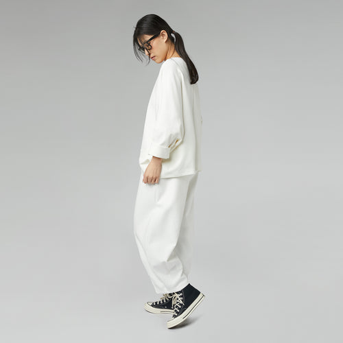 PANTALONES EN TEJIDO DE NEOPRENO LIGERO