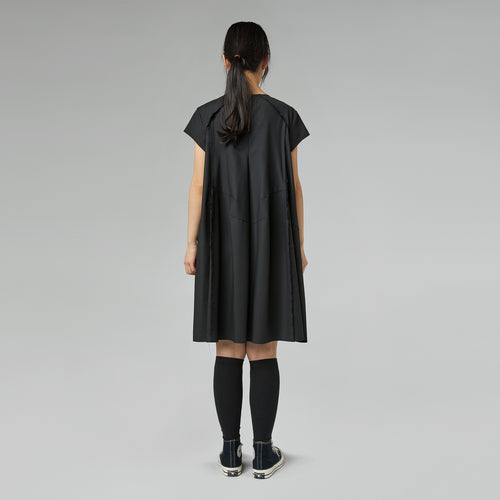 SHORT TWILL DRESS