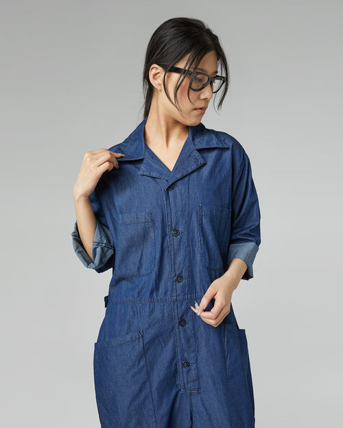 TUTA IN JEANS DI COTONE