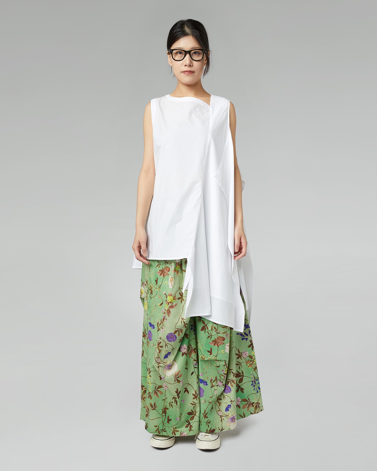 GREEN PALAZZO PANTS