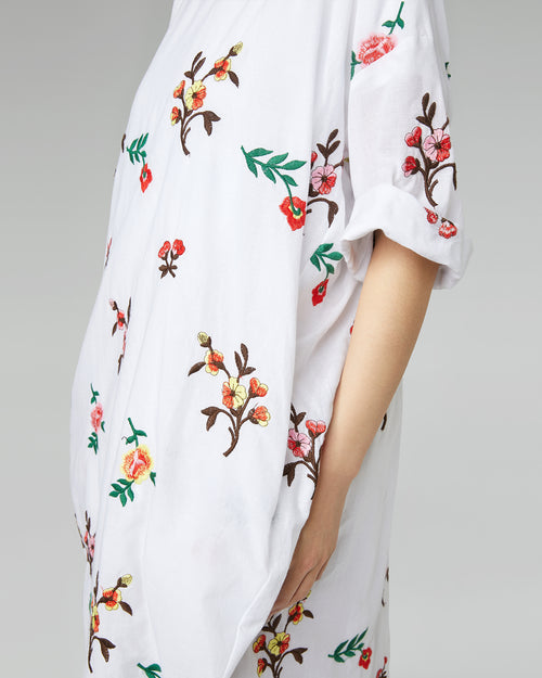 CHERRY BLOSSOM MUSLIN DRESS