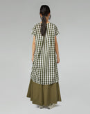 VESTIDO GINGHAM MIDI