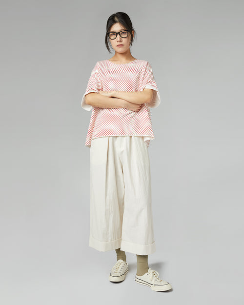 PANTALON AVEC DEVANT PLISSÉ NOIR