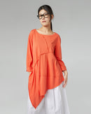 POINTED JERSEY T-SHIRT