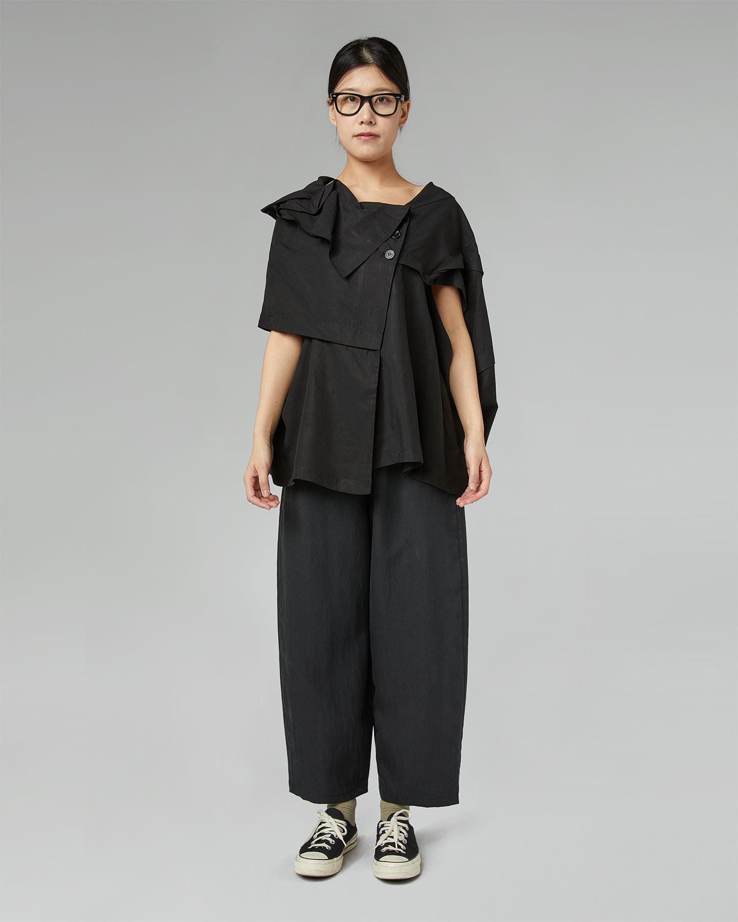 UMHANG/JACKE AUS LYOCELL-MISCHGEWEBE