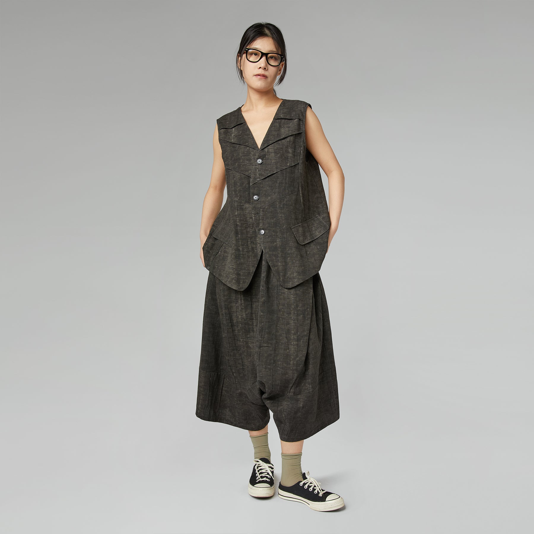 COLD DYED TROUSERS