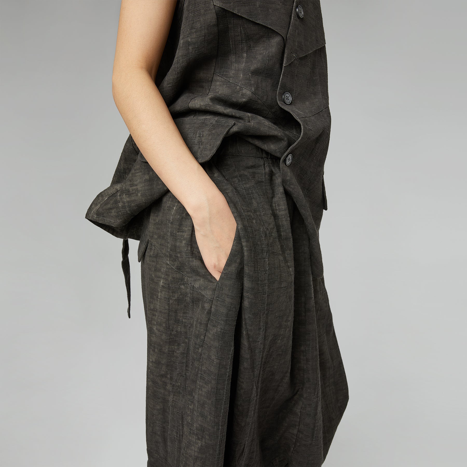 COLD DYED TROUSERS