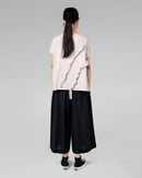TROUSERS IN RAMIE' AND COTTON FABRIC