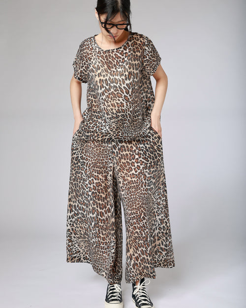 ANIMALIER BLOUSE
