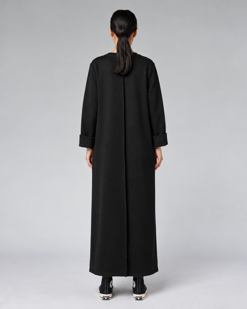 SWEATSHIRT LONG DRESS