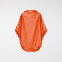 Sweatshirt mit Fledermausärmeln, Himmelorange