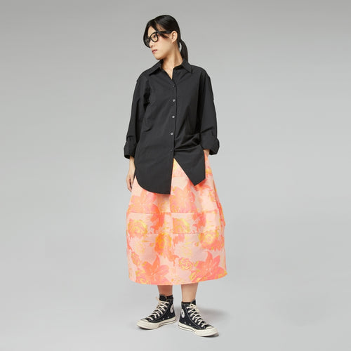 FLOWER SKIRT ORANGE